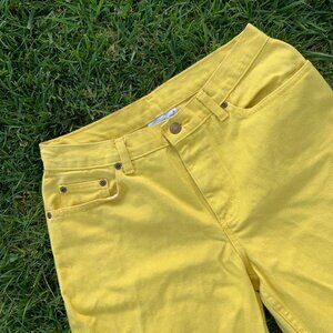 Women's Yellow Jeans